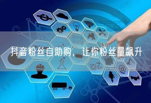 抖音粉丝自助购，让你粉丝量飙升