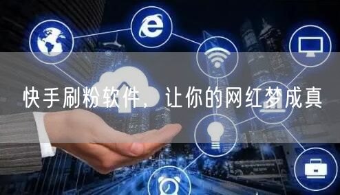 快手刷粉软件，让你的网红梦成真